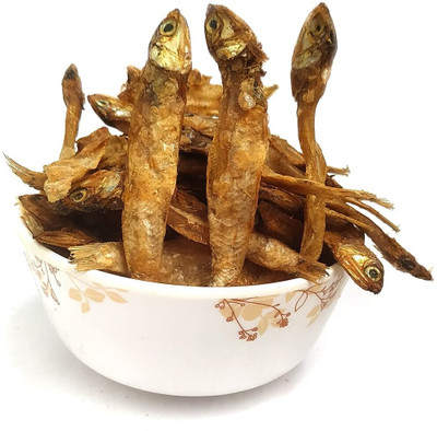 Retail Charms 100g Dry Fish Seafood Anchovy Dry Fish | Nethili Karuvadu,Dry Fish Anchovy Fish 0.1 kg Dry Young Dog & Cat Food