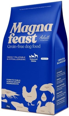 Magnafeast Grain Free Dry Adult Dog Food Chicken 2 kg Dry Adult Dog Food