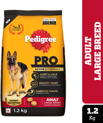 PEDIGREE Large Breed (18 Months Onwards) Chicken 1.2 kg Dry Adult Dog Food