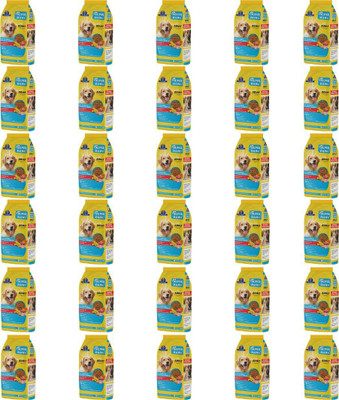 Dr.pets Dog Dry Food Adult Chicken & Vegetables – Pack of 30 (100 g each) Chicken 3 kg (30x0.1 kg) Dry Adult, Senior Dog Food