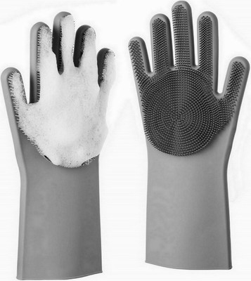 PRATYANG Wet and Dry Disposable Glove Set(Free Size Pack of 2)
