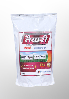 onvet TAIYARI Udder growth booster for expecting cows and buffaloes Pet Health Supplements(2.5 kg)
