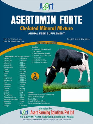 Asert farming Solutions ASERTOMIN FORTE Pet Health Supplements(1 kg)