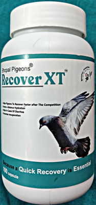 bhopal pigeons RECOVER XT CAPSULES FOR PIGEONS RECOVERY AFTER HEAVY FLIGHT Pet Health Supplements(11 Pieces)