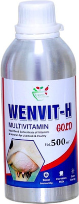 Gwenn Wenvit-H Gold Multivitamin Supplement with Vitamin H (Biotin) —100 mcg Pet Health Supplements(500 ml)