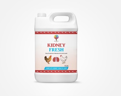 GUVNOR KIDNEY FRESH | COMPLETE KIDNEY HEALTH CARE | POULTRY FEED FUPPLEMENT | 5 LTR Pet Health Supplements(5 L)