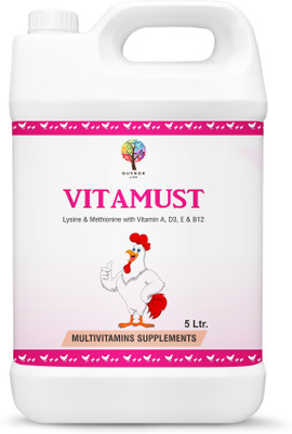 GUVNOR VITAMUST MULTIVITAMIN FOR POULTRY HEALTH & SUPPLEMENTS Pet Health Supplements(1 L)