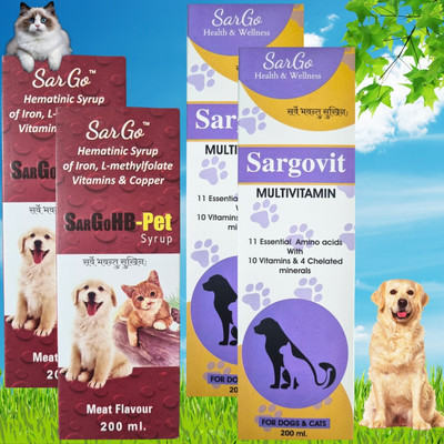 FUR FRIENDLY ME/SG-P-HB2-MVit2-4 Pet Health Supplements(800 ml)