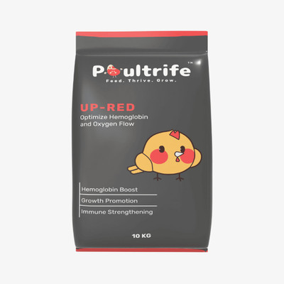 Poultrife UP Red FS – Potent Growth Promoter and Red Pigment Enhancer for Poultry Health Pet Health Supplements(10 kg)