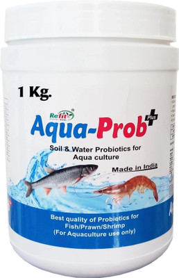 REFIT ANIMAL CARE Biofloc Probiotics for Fish Farming Pet Health Supplements(1 kg)