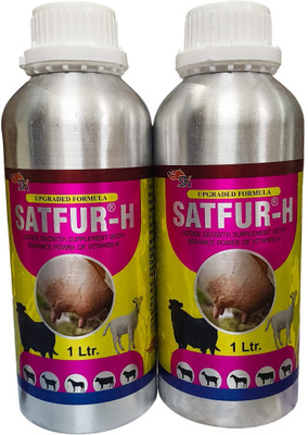 SATFUR-H Udder,body,milk growth for cow buffalo pig goat Pet Health Supplements(2 L)