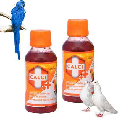 VAYINATO Star Farms Calci Plus, 30ML (Pack of 2) for Improve Growth and Egg Production Pet Health Supplements(0.03 ml)