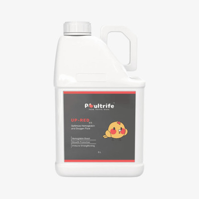 Poultrife P-RED ws - Optimize Hemoglobin, Boost Growth, and Enhance Health Pet Health Supplements(5 L)