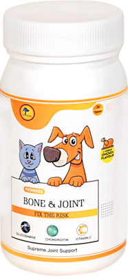 PETHEEDS Bone and Joint Support Tablets with the Benifits of Glucosamine and Chondroitin Pet Health Supplements(30 Pieces)