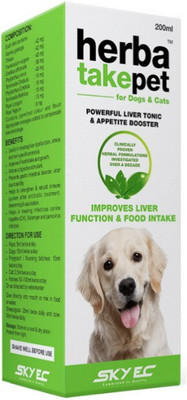 skyec Herba Takepet For Dog & Cat Pet Health Supplements(200 ml)