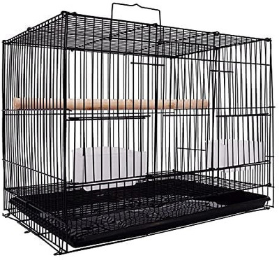 Animaux 15INCH BLACK IMPORTED CAGE FOR LOVE BIRDS FINCHES &RABBIT Bird, Hamster, Rabbit, Squirrel, Chameleon Cage
