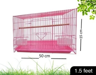 Afi 1.5 PINK COLOUR BIRD CAGE FOR SMALL Bird Cage