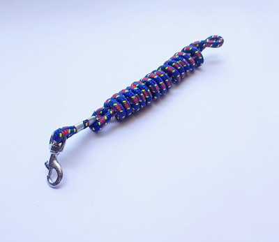 ROSHNEER ENTERPRISES 0.15 cm Dog Cord Leash(Blue)