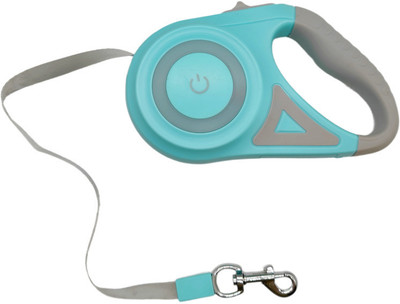 BlingPets 500 cm Dog & Cat Strap Leash(Blue)
