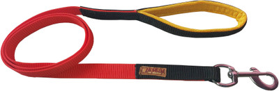 Petshop7 73 cm Dog Strap Leash(Black, Red)