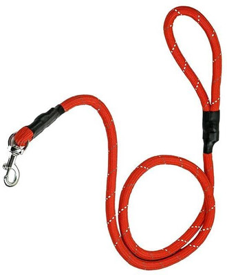 BlingPets 9mm Dog Rope Leash Suitable for Dogs|Soft Hand Loop |Traction Leash for Dog 160 cm Dog & Cat Strap Leash(Red)