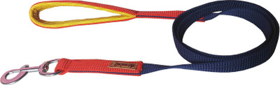 Petshop7 Multicolour Nylon Leash 1 inch 73 cm Dog Strap Leash(Blue)