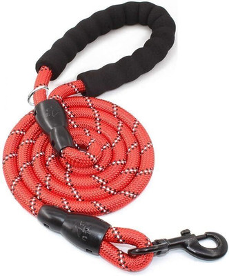 BlingPets 152 cm Dog & Cat Strap Leash(Red)