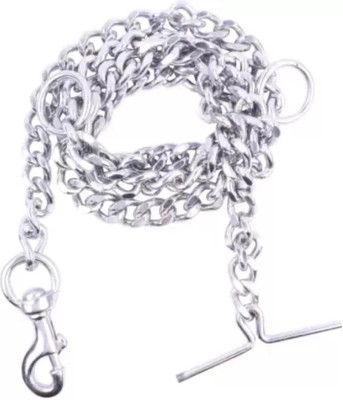 CIBO Dog chock chain neck chain for small and medium Dog 24 inch 152 cm Dog Chain Leash(Silver)
