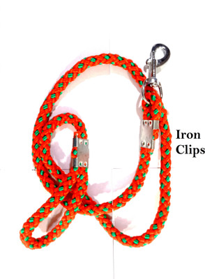 G T L Enterprises Heavy Duty Dog Rope Leashes For all Dangerous Dogs 165 cm Dog Red Cord Lease 165 cm Dog Cord Leash(Red)