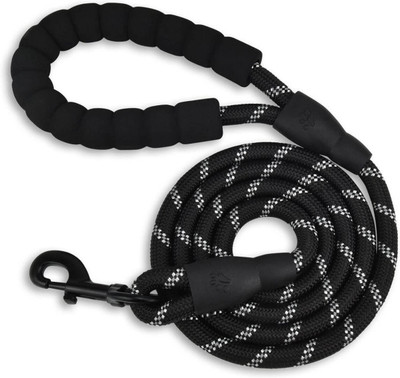 Onlyeasy Heavy Duty Dog Leash for Large Medium Small Breed Dogs 122 cm Dog & Cat Cord Leash(Black)