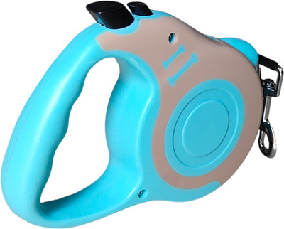 DGSELL CREATIONS 3 meter Retractable Leash Dog, Cat and Pet Animal with Cute Design and Hard Rope 300 cm Dog Strap Leash(Blue)