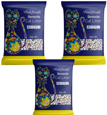 Vast Forest litter 4 kg Lemon 3 Pet Litter Tray Refill