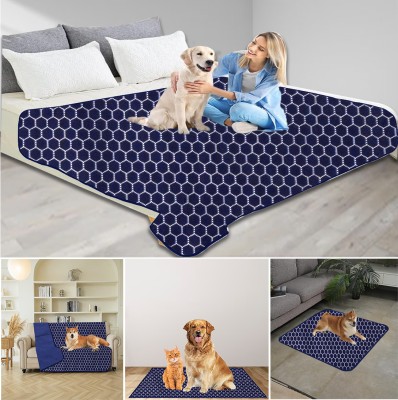 ADBENI HOME 36x54 Inch Navy Blue Waterproof Dog Pet Mat