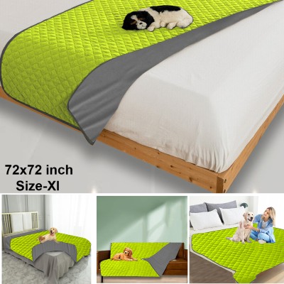 ADBENI HOME 48x48 Inch Green Waterproof Quilted Dog Pet Mat