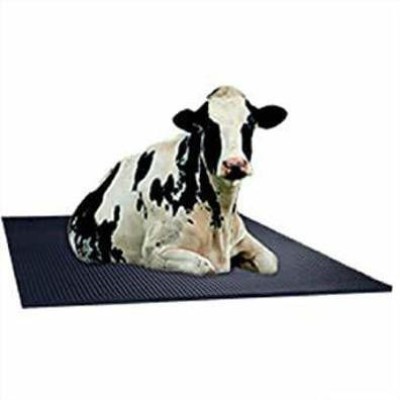 RDP COW MAT ONE PC 4XL Pet Bed(BLACK)