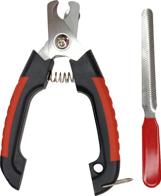 TAILNCARE Pet Nail Cliper with safety pin lock & filler Scissor Nail Clipper(For Dog & Cat)