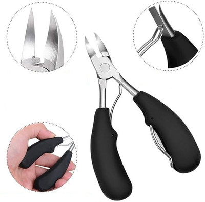 maycreate Toe Nail Clipper for Ingrown or Thick Toenails, Heavy Duty
