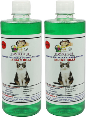 swacch Indian Billi Conditioning Neem Alovera Cat Shampoo(1000 L)