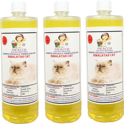 swacch Himalayan Cat Conditioning Lemon Cat Shampoo(3000 L)