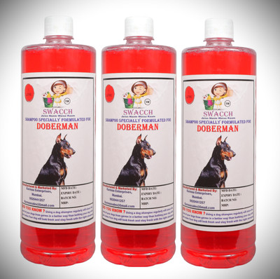 swacch Breed Doberman Conditioning Strawberry Dog Shampoo(3000 ml)