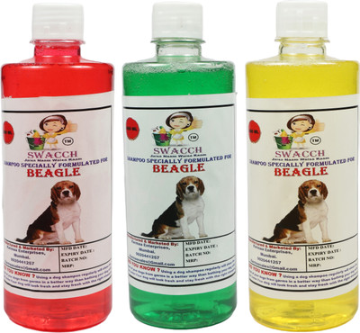 swacch Beagle Conditioning Jasmine , Neem Alovera & Lemon Dog Shampoo(1500 L)