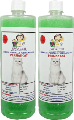 swacch Persian Cat Conditioning Neem Alovera Cat Shampoo(2000 L)