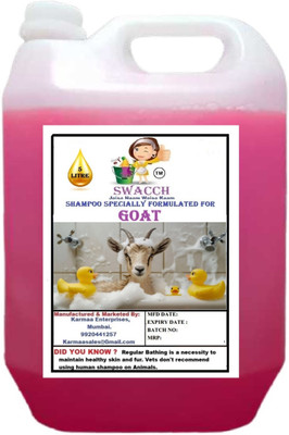 swacch Goat Shampoo Conditioning Rose Dog Shampoo(5000 ml)