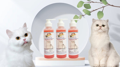 swacch Premium Shampoo For Persian Cat (200ml) (Pack of 3) Conditioning Jasmine Cat Shampoo(600 ml)