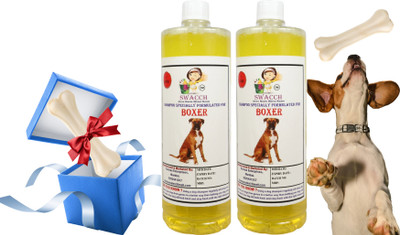 swacch Boxer Dog Shampoo With Medium White Bone Conditioning Lemon Dog Shampoo(2 L)