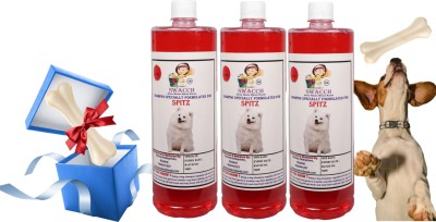 swacch Spitz Dog Shampoo With Large White Bone Conditioning Strawberry Dog Shampoo(3 L)