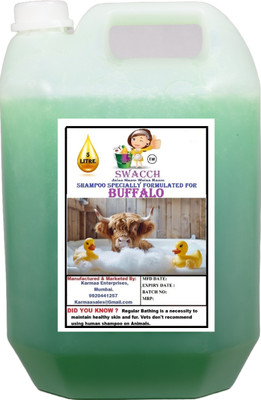 swacch Buffalo Shampoo Conditioning Neem Alovera Cow Shampoo(5000 ml)