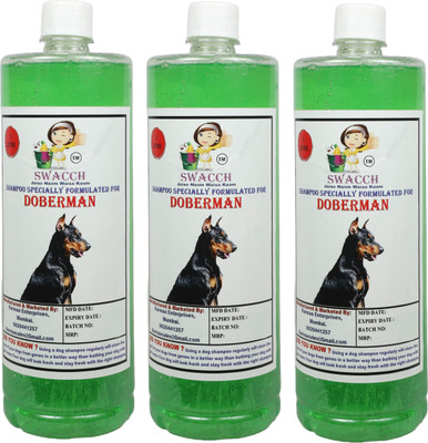 swacch Doberman Conditioning Neem Alovera Dog Shampoo(3000 ml)