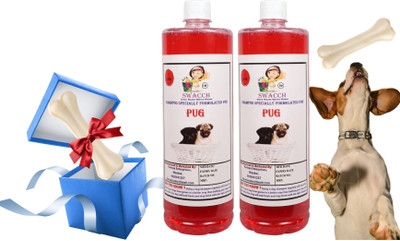 swacch Pug Dog Shampoo With Medium White Bone Conditioning Strawberry Dog Shampoo(2 L)