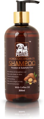 PETZAR Hairfall & Itch Itch control 2 in 1 Dog Shampoo & conditioner| Natural FormuLa| Anti-dandruff, Allergy Relief, Anti-itching, Conditioning orchids Dog Shampoo(300 ml)